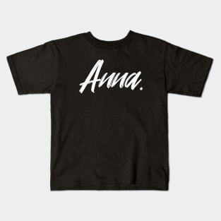 Name Anna Kids T-Shirt